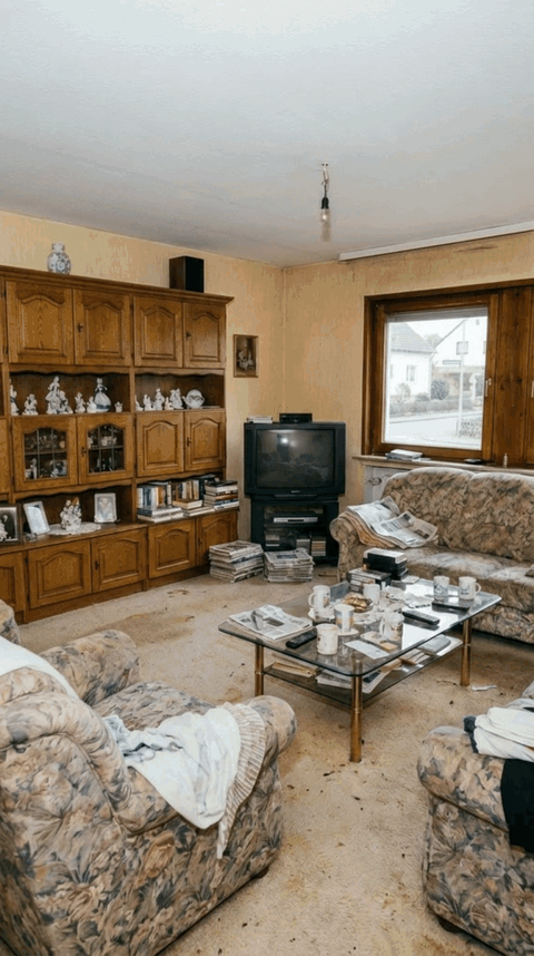 Virtuelles Homestaging Vorher Nachher Animation &ndash; K&uuml;ster Immobilien